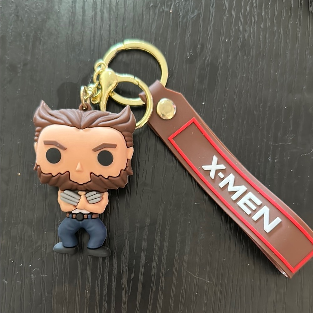 Marvel X-Men wolverine silicone keychain - Picture 1 of 2